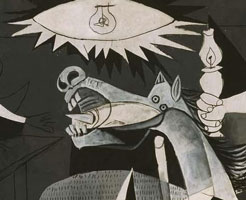 Detail from Picaso's Guernica